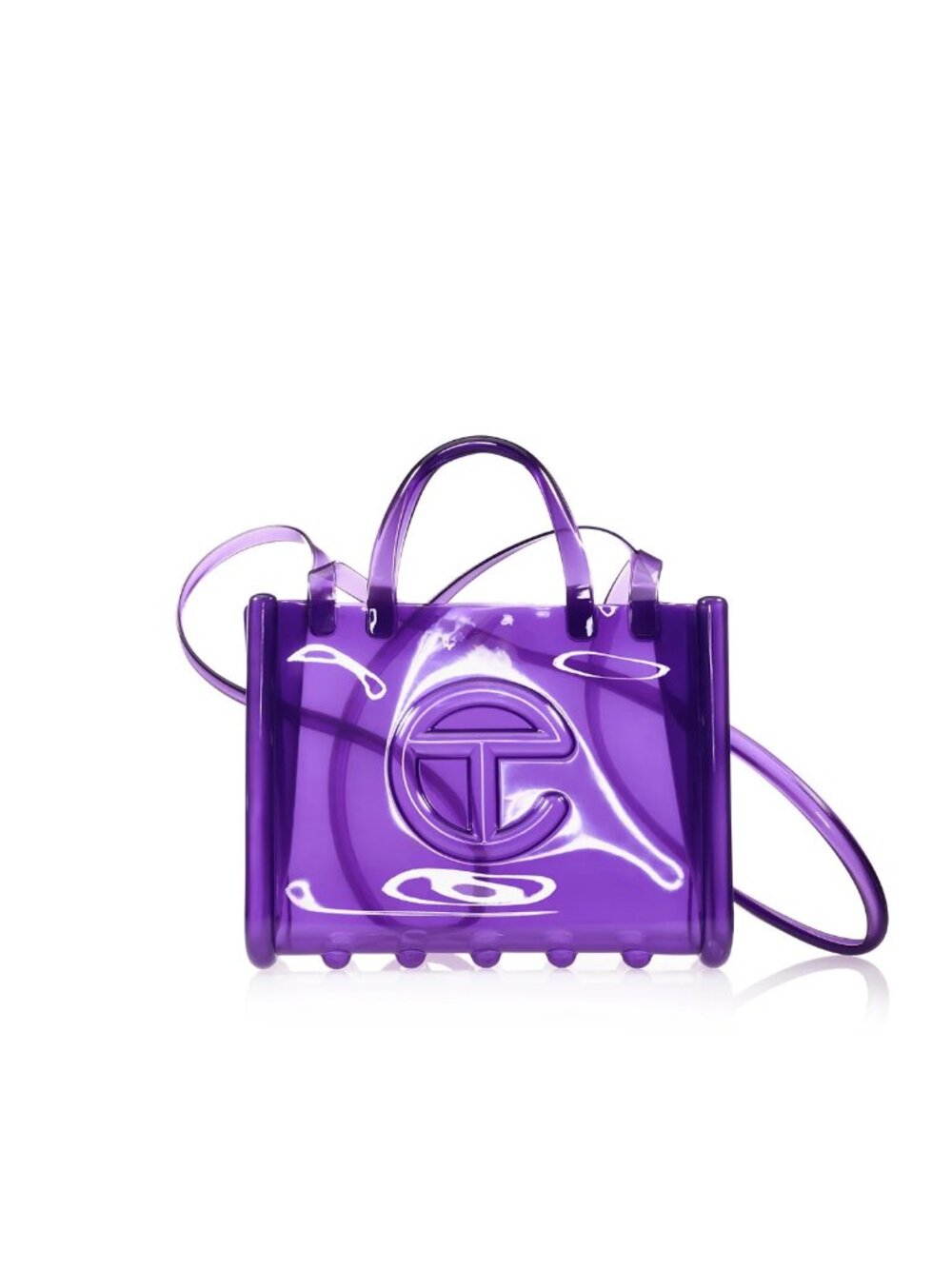 NWT TELFAR Melissa X Telfar Medium Jelly Shopper - Purple